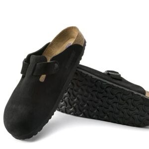 Birkenstock Boston black suede 38